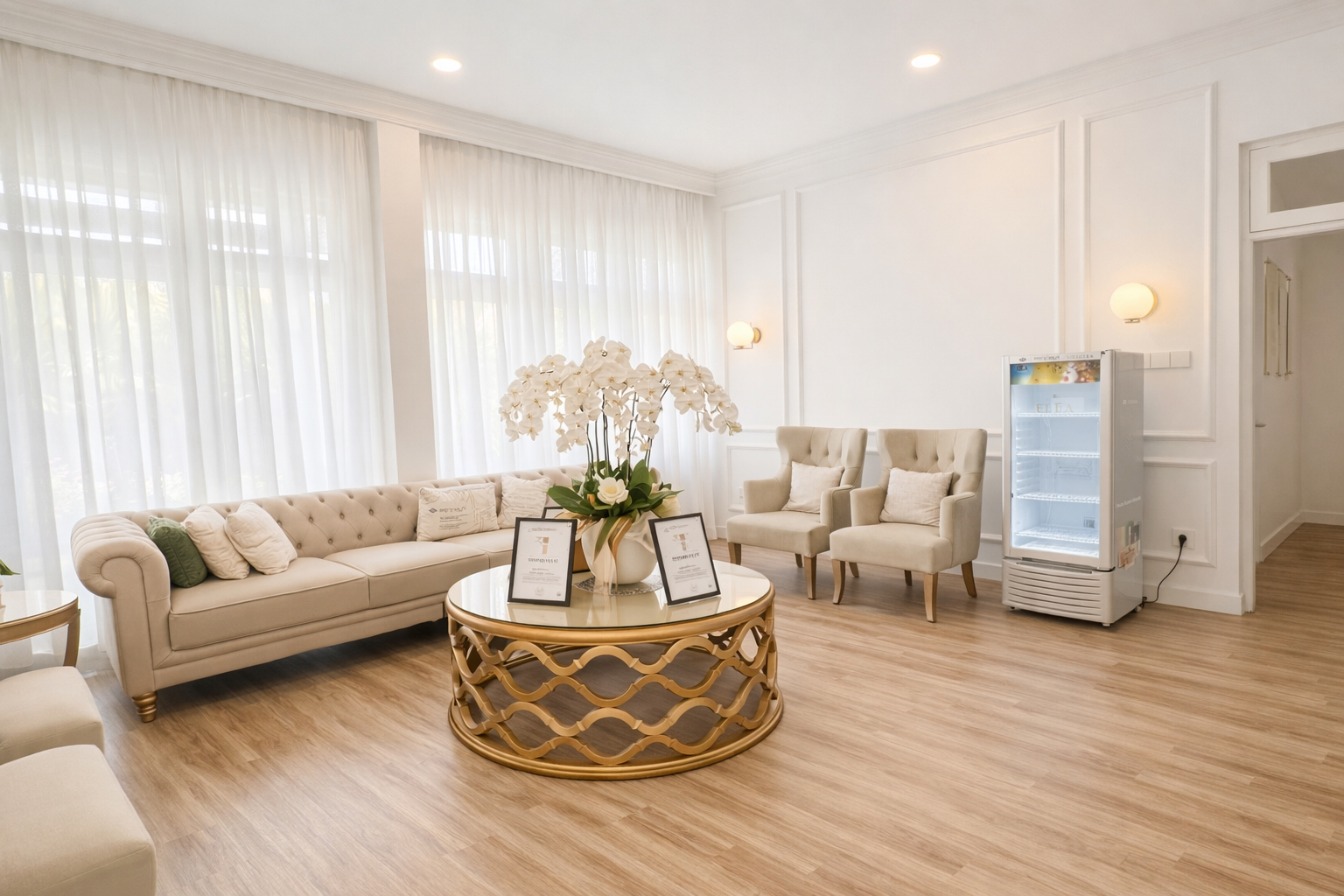 Elea Clinic Bali — Premium Aesthetic Clinic Interior