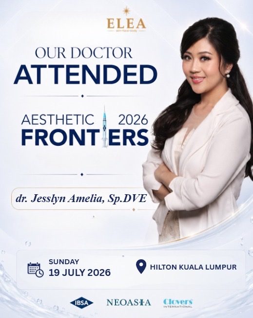 dr. Jesslyn Amelia attending Aesthetic Frontiers 2026 conference, Hilton Kuala Lumpur