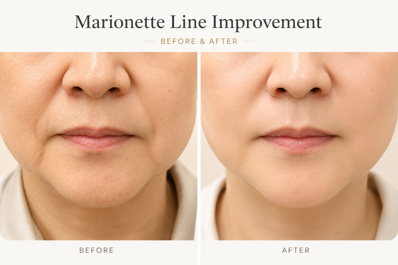 Gold Lift Before and After — Jawline Tightening — Elea Clinic Bali