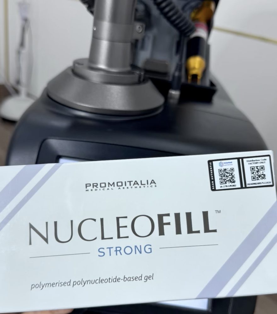 Nucleofill Strong polymerised polynucleotide gel at Elea Clinic Bali