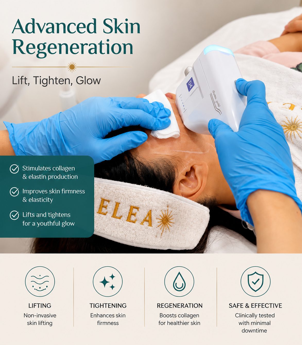 Advanced skin regeneration treatment at Elea Clinic Bali
