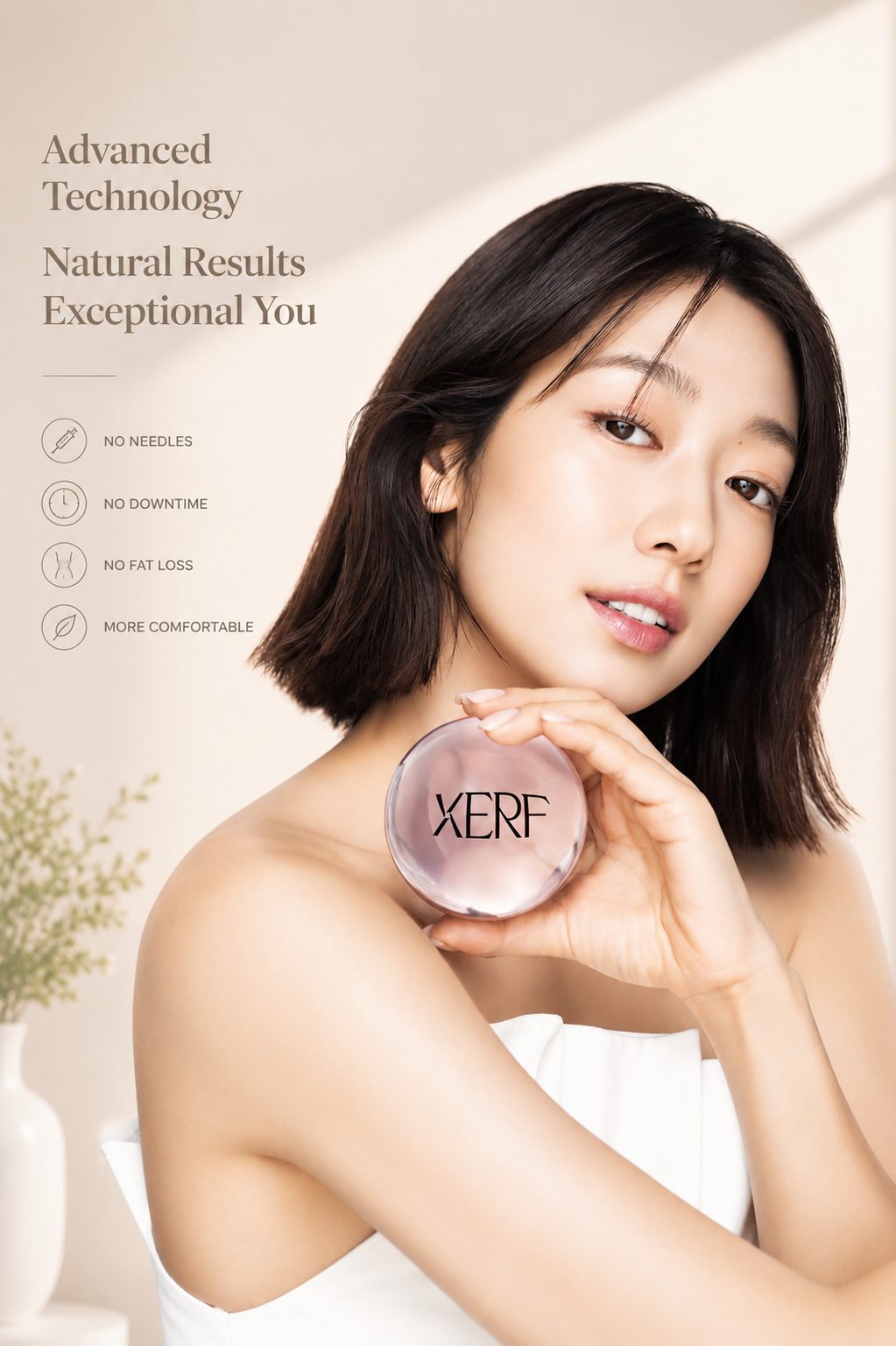 XERF treatment technology for natural facial rejuvenation — Elea Clinic Bali